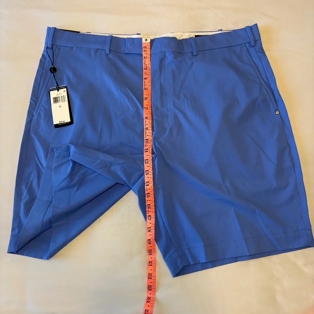 RLX Ralph Lauren Classic Fit Golf‎ Blue Shorts-NWT Size 40